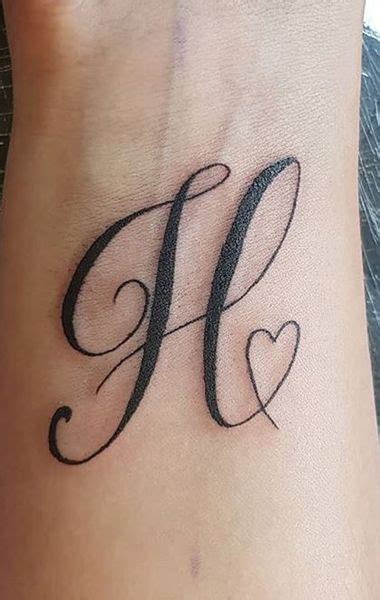 h tattoo designs|8 Stylish “H” Letter Tattoo Ideas With Meanings